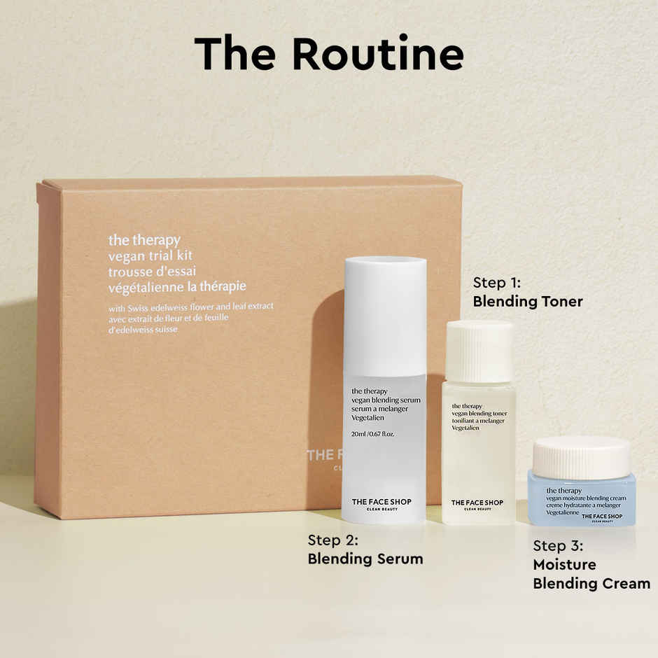 The Face Shop Therapy Vegan Trial Kit